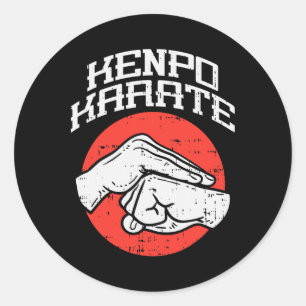 Adesivo Kenpo Karate Salutation Kempo Martial Arts Men Wom