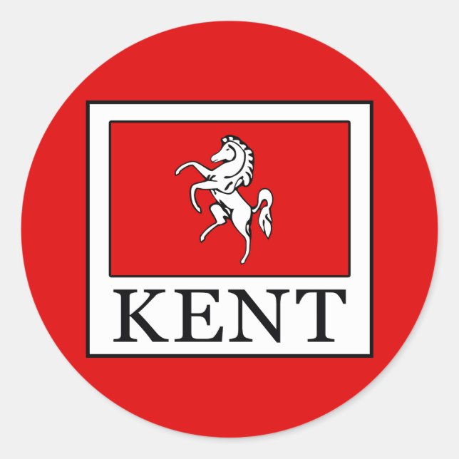 Adesivo Kent County England (Frente)