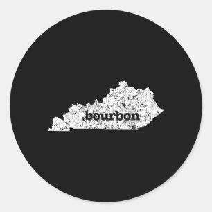 Adesivo Kentucky Bourbon Love Home State Blue
