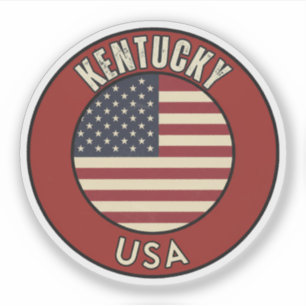 Adesivo Kentucky Estados Unidos da América