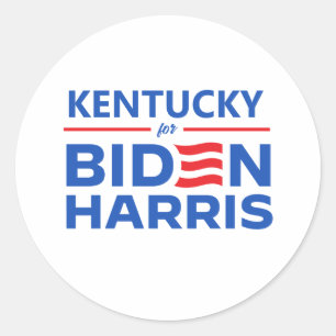 Adesivo Kentucky para Biden Harris