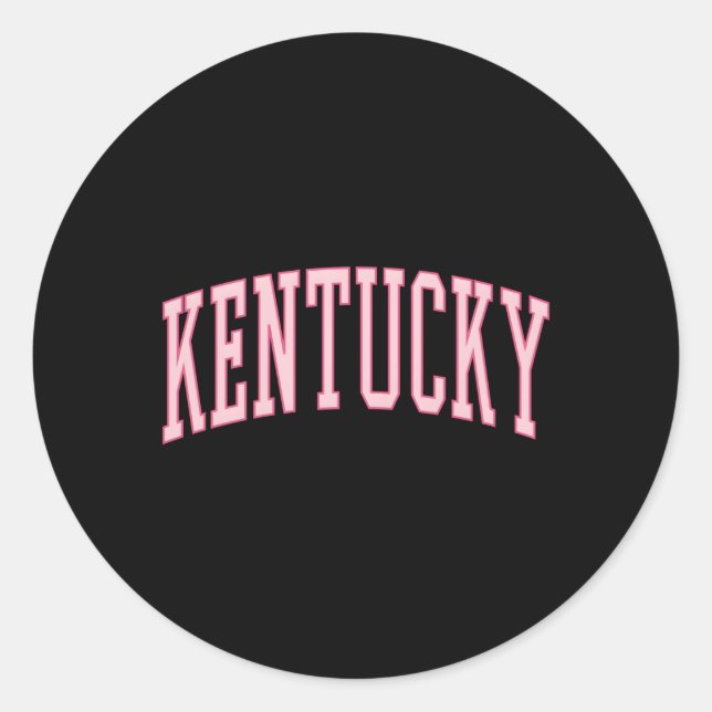 Adesivo Kentucky Preppy K (Frente)