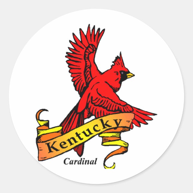 Adesivo Kentucky State Bird (Frente)