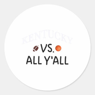 Adesivo Kentucky Vs. All Y-All Pegll Sketll
