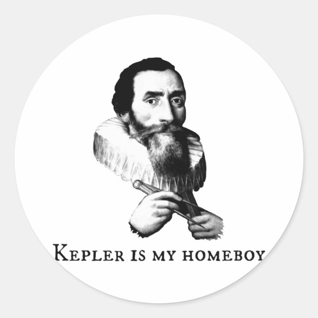 Adesivo Kepler é meu Ficar em casa (Frente)