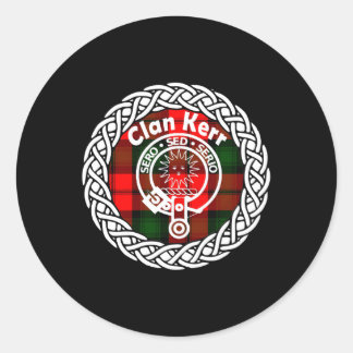 Adesivo Kerr Surname Sobrenome Scottish Clan Tan Crachá Cr