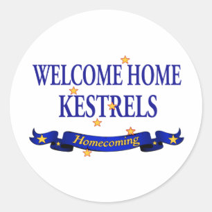 Adesivo Kestrels Home bem-vindos