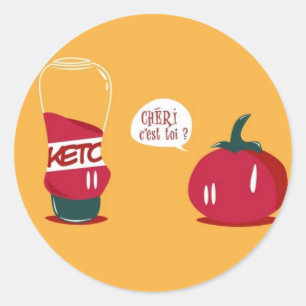 Adesivo Ketchup
