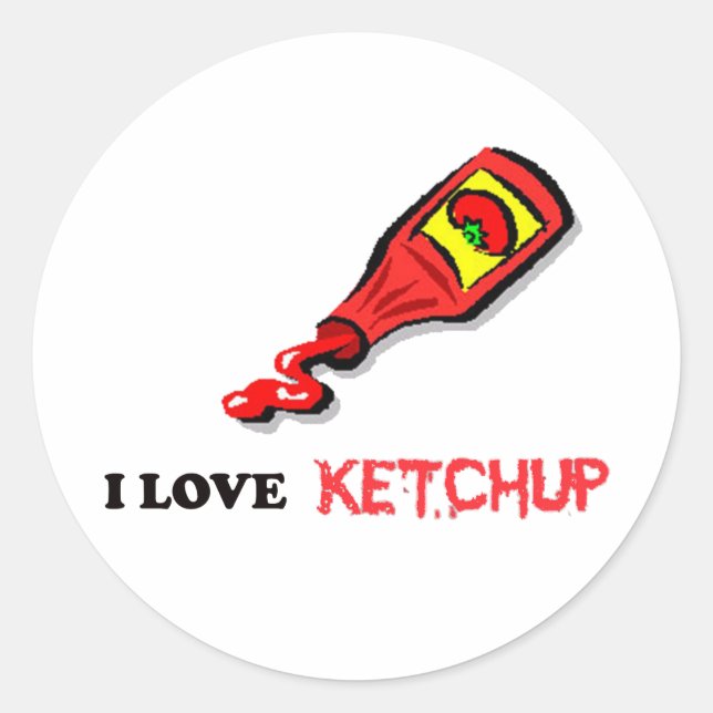 Adesivo ketchup (Frente)