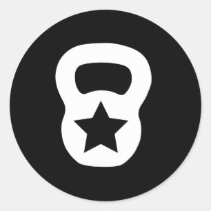 Adesivo Kettlebell Star
