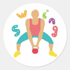 Adesivo Kettlebells