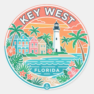 Adesivo Key West, Flórida