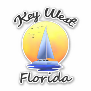 Adesivo Key West Florida Keys