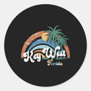 Adesivo Key West Flórida Miami Vibrações Praia Estado Enso
