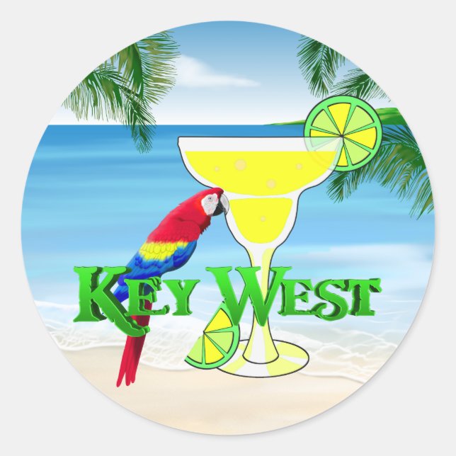 Adesivo Key West Margarita (Frente)