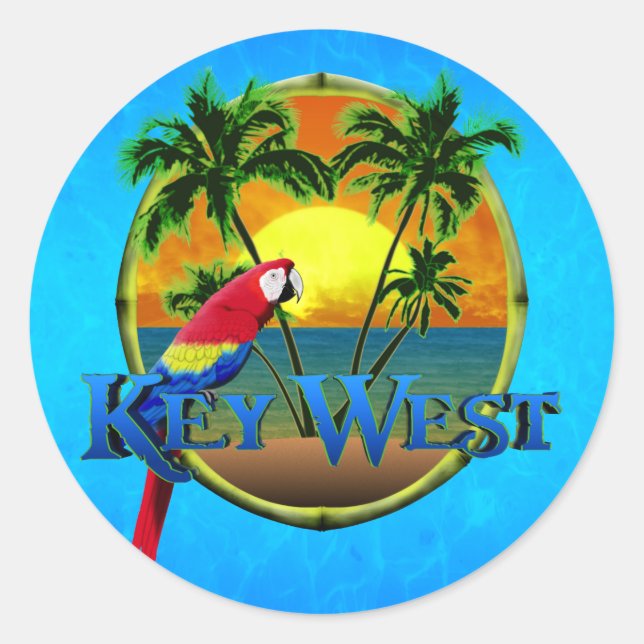 Adesivo Key West Sunset (Frente)