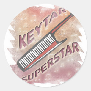 Adesivo Keytar Superstar