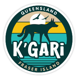 Adesivo K'Gari, Queensland Australia Sticker
