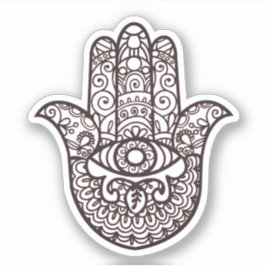 Adesivo Khamsa Hand Boa sorte