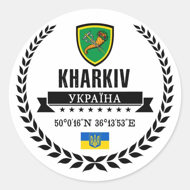 Adesivo Kharkiv (Frente)
