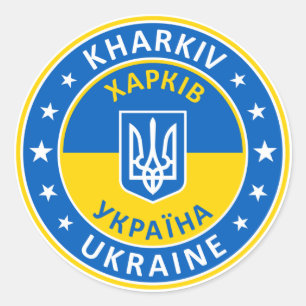 Adesivo Kharkiv Ucrânia