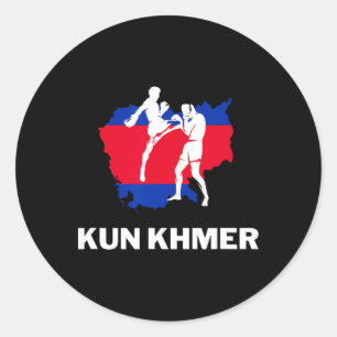Adesivo Khun Khmer Cambodja Artes Marciais Chuta Luta de B