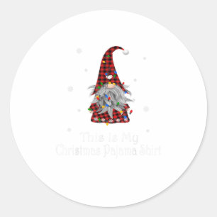 Adesivo Ki Este É O Meu Gno De Camisas Do Pajama De Natal