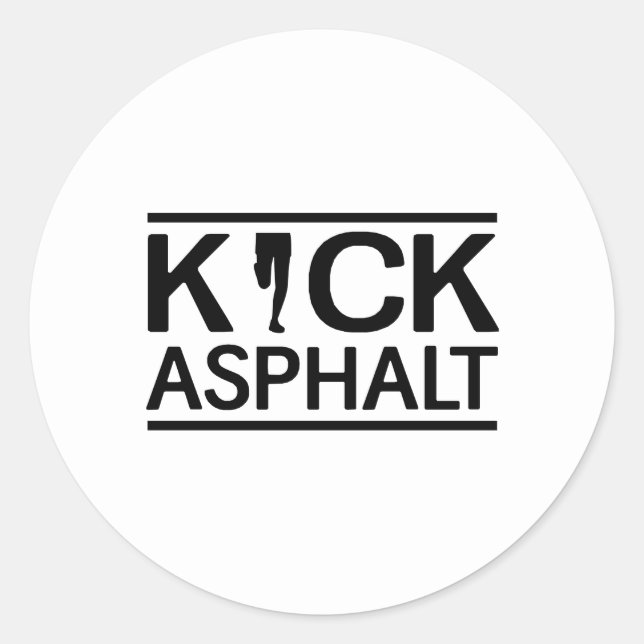 Adesivo Kick Asphalt (Frente)