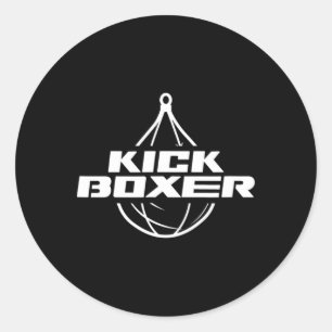 Adesivo Kickboxer Kick Boxing Artes Marciais Kickboxing Ch