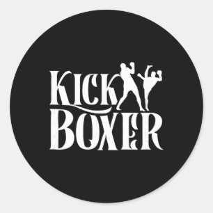 Adesivo Kickboxer Kickbox Kick Boxing Kickboxing Artes Mar