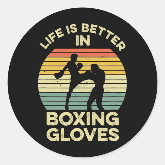 Adesivo Kickboxing Design For A Muay Thai Fighter  (Frente)