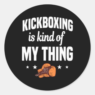 Adesivo Kickboxing É Mais Ou Menos Minha Praia Kickboxer K