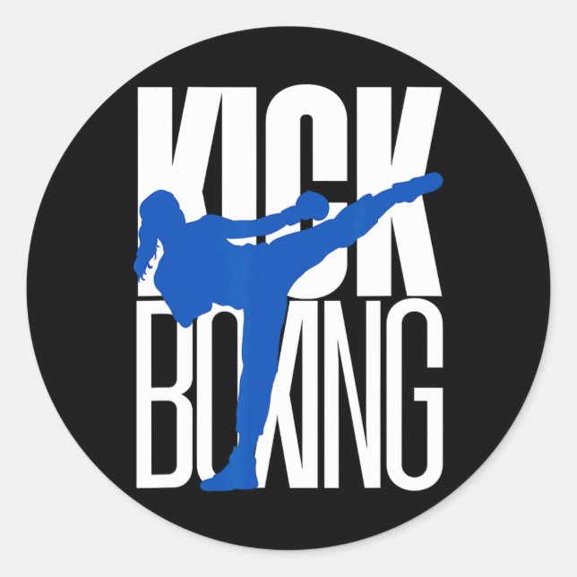 Adesivo Kickboxing Highkick  (Frente)
