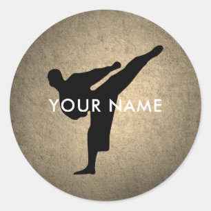 Adesivo Kickboxing - Karate Sticker