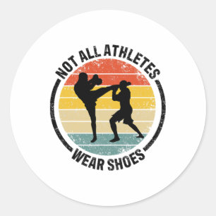 Adesivo Kickboxing Kick Boxing Nem Todos Os Atletas Vestem