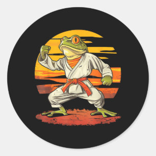 Adesivo Kickboxing Sunset Jiu-Jitsu Mma Toad Taekwondo