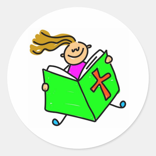 Adesivo Kid bíblia (Frente)