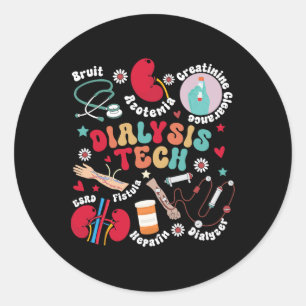 Adesivo Kid de Apreciação do Técnico de Diálise Tecnológic