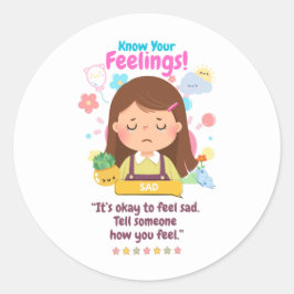 Adesivo Kids Emotion Featuring Sad