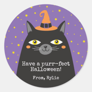 Adesivo Kids Halloween Party Classic Round Sticker