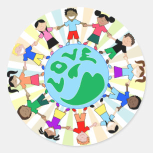 Adesivo KidsLoveGlobe