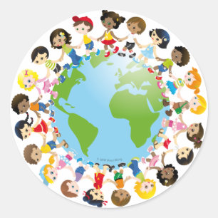 Adesivo Kidz do mundo