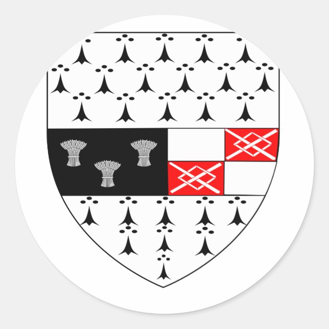 Adesivo Kilkenny County Crest, Irlanda (Frente)