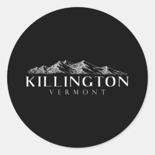 Adesivo Killington Gift Vermont Shirt Para Esqui De Invern