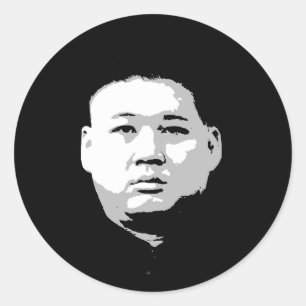 Adesivo Kim Jong Un