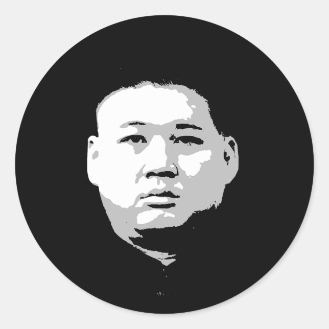 Adesivo Kim Jong Un (Frente)