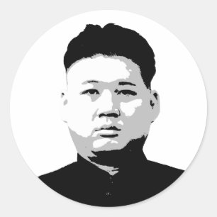 Adesivo Kim Jong Un