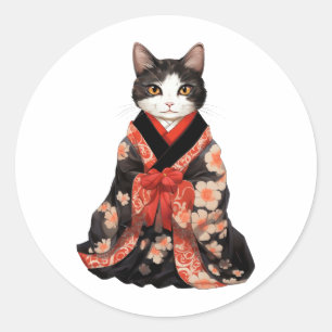 Adesivo Kimono Cat