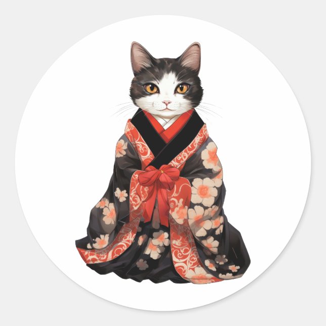 Adesivo Kimono Cat (Frente)