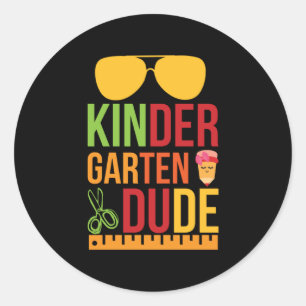 Adesivo Kinder Garten Dude